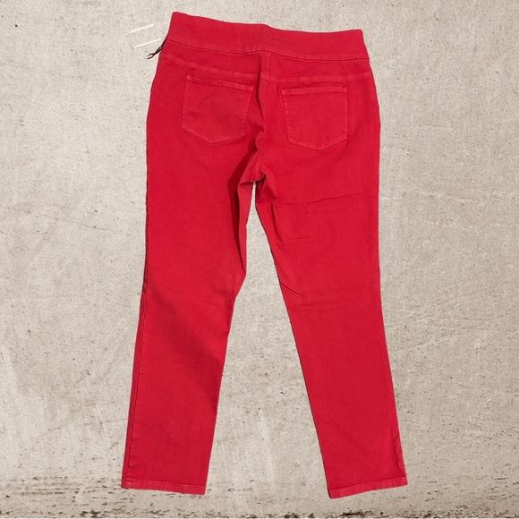 Tru Luxe Jeans Red Skinny Jeans Vibrant Denim - Picture 2 of 5